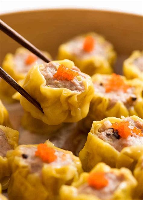 Siu Mai Shumai Chinese Steamed Dumplings Recipetin Eats
