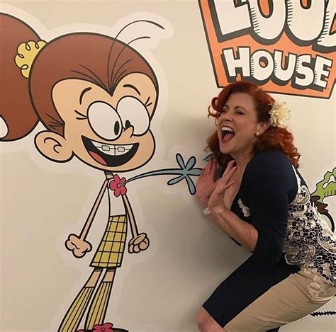 Luan And Her Voice Actress The Loud House Pinterest
