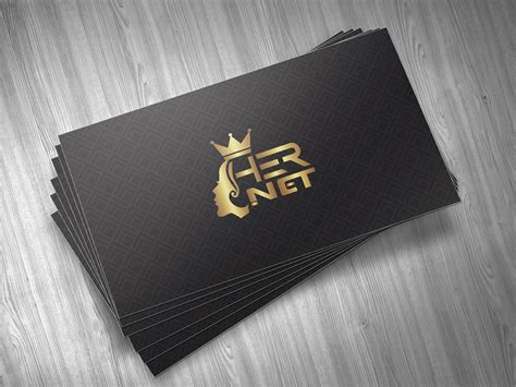 Hernet Classic Business Card Design Fancy Design Black By Muhammad Ohid