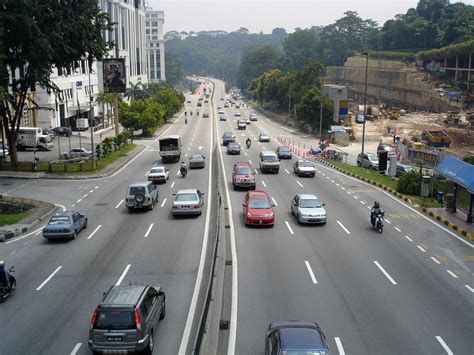 Streets And Cars In Kuala Lumpur Malaysia Image Free Stock Photo