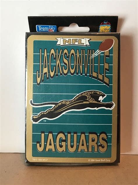 Support your favorite nfl team with officially licensed and approved playing cards. Jacksonville Jaguars NFL Playing Cards Deck Sealed Football Card Decks | eBay #ebay # ...