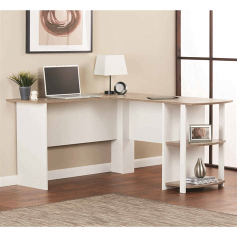 Although the basic configuration and the like, there are various types of these tables that vary in size and design. NEW L-Shaped Computer Desk with Side Storage Shelf Student ...