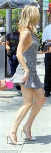 Kate Hudson Braless In Mini Dress As While Out For Lunch In Beverly