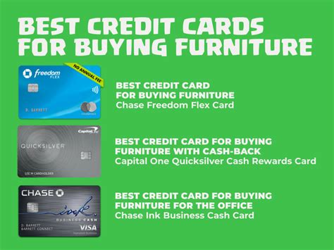 The Best Furniture Credit Card Options For 2024 Expensivity