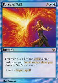 All submissions must be related to force of will. Force of Will (MTG Card)