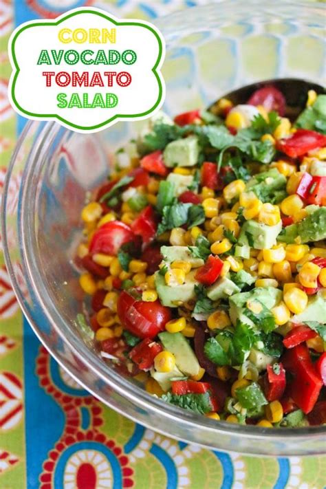 Corn Tomato Avocado Salsa Salad Recipe Jeanettes