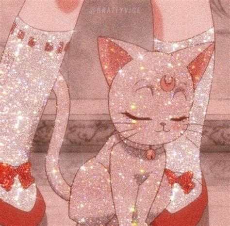 Anime Cat Pink Aesthetic Sailor Moon Wallpaper Sailor Moon Aesthetic