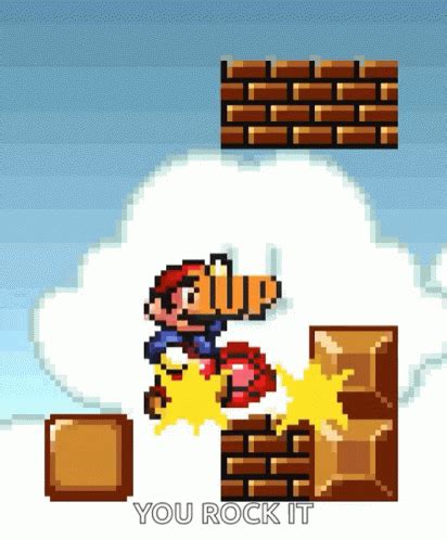 Funny Mario Gifs 1ups