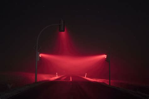 Long Exposure Traffic Lights By Lucas Zimmermann