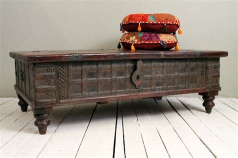 Sale Reclaimed Trunk Coffee Table Antique By Hammerandhandimports 599