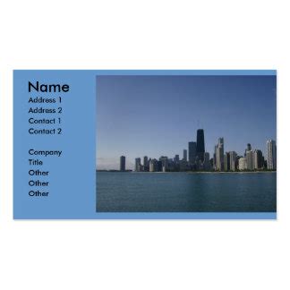 Rich, vivid and fun to hold. Chicago Business Cards & Templates | Zazzle