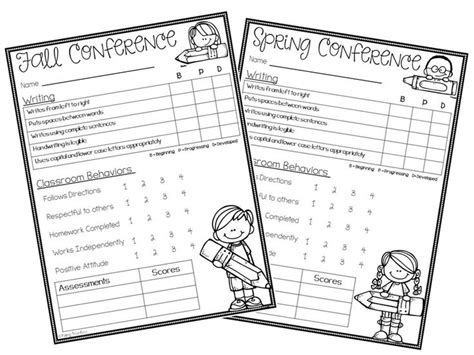 Blog Hoppin Preppin For Conferences Freebie Parent Teacher