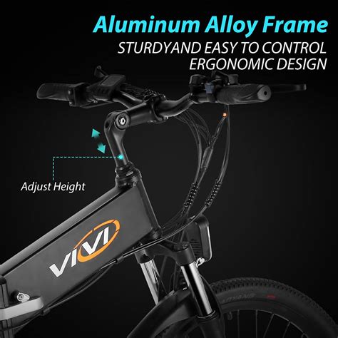 Vivi Foldable Electric Bike For Adults 26 Electric Mountain Bike 350w