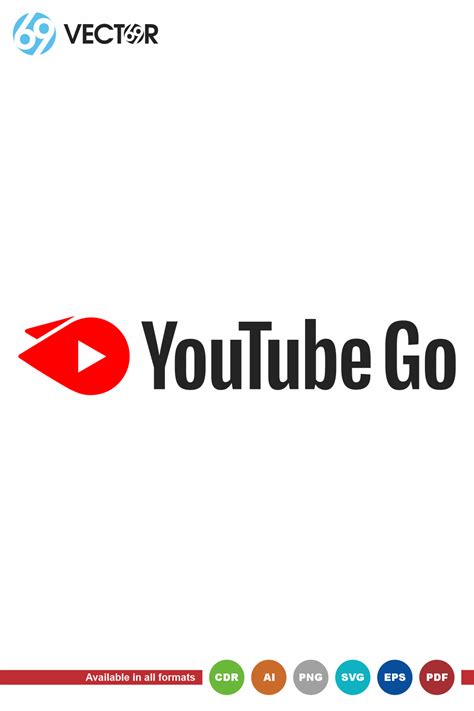 Youtube Go Logo Vector In Ai Cdr Svg And Png In 2021 Go Logo