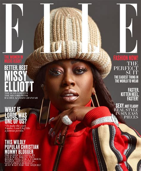 Missy Elliott Covers The June Issue Of Elle Magazine Tom Lorenzo