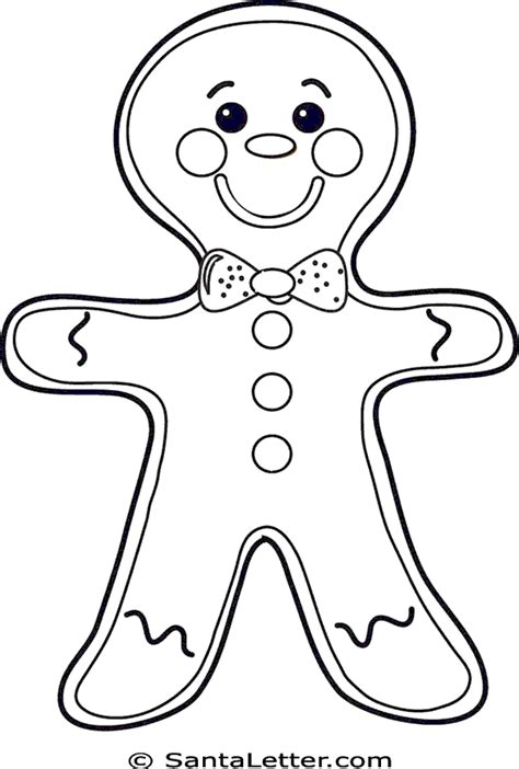 Combine this coloring page with a reading of the classic story of the gingerbread man, and you'll be all set for story time fun. Free Gingerbread Man Outline, Download Free Clip Art, Free ...
