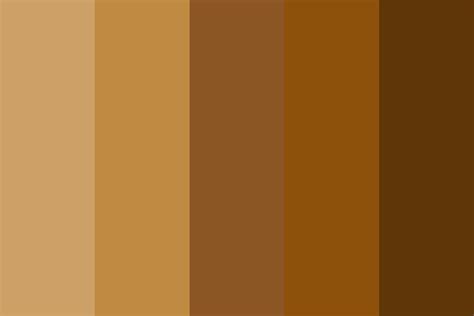 Tawny Blonde Hair Swatches Color Palette