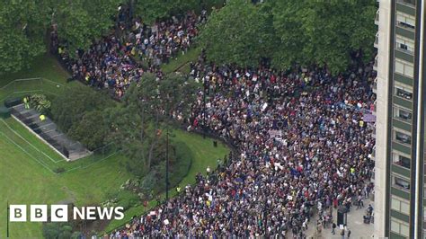 Thousands Gather In Central London For Brexit Protest Bbc News