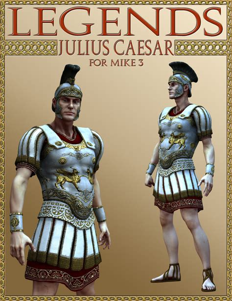 Xurge 3d Corporation Legends Julius Caesar For M3