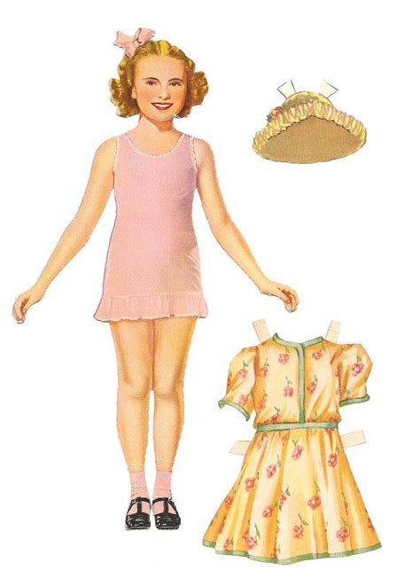 Pin On Paper Doll Children
