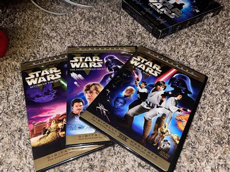 Recently Acquired The Original Trilogy Dvd Set With The Unaltered Films