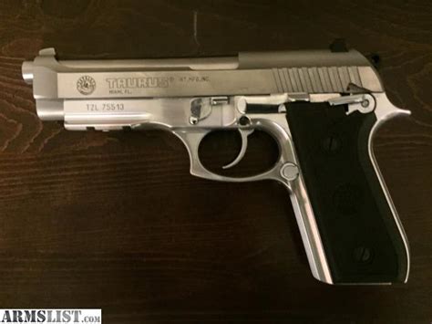 Armslist For Sale Taurus Pt 92 Stainless 9mm