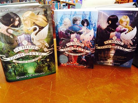 The School For Good And Evil Trilogy Has Arrived In Our Library