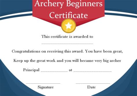 Archery Certificate Template 15 Archery Templates And Unique Designs Template Sumo