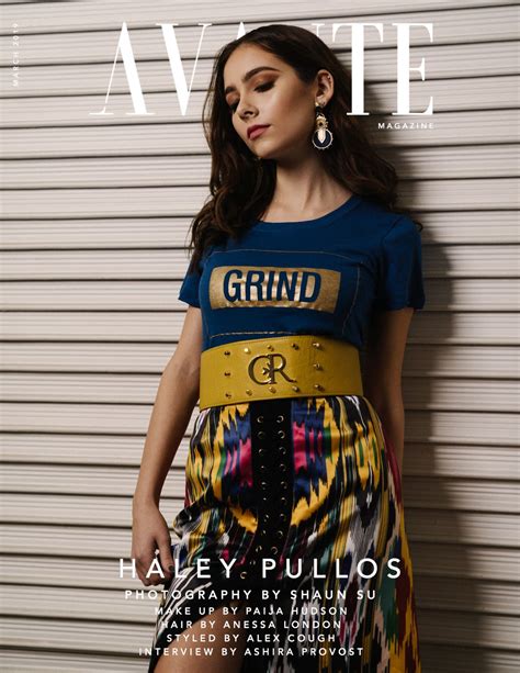Haley Pullos Avante Magazine March 2019 Celebmafia