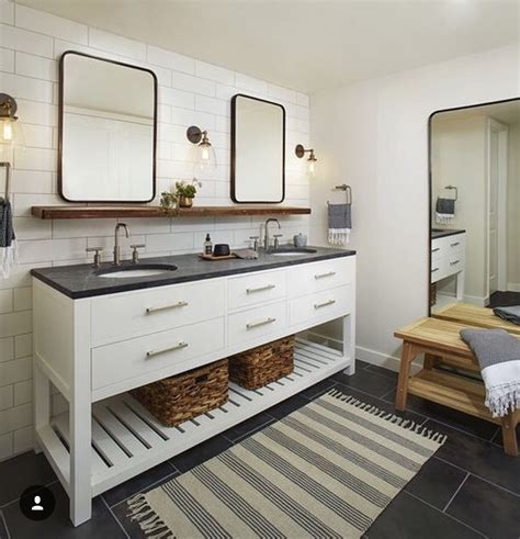 Pin By Dana Touchberry On Bathrooms Rustic Modern Bathroom Gorgeous