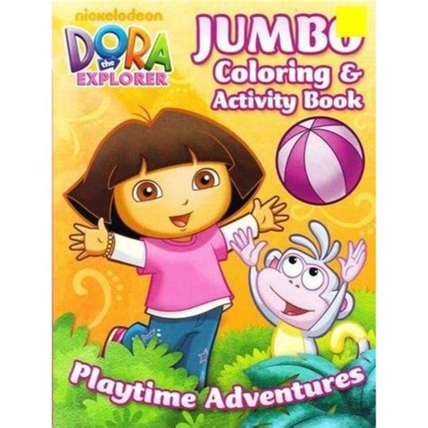 Bendon Nickelodeon Jumbo Assorted Dora The Explorer Activity And