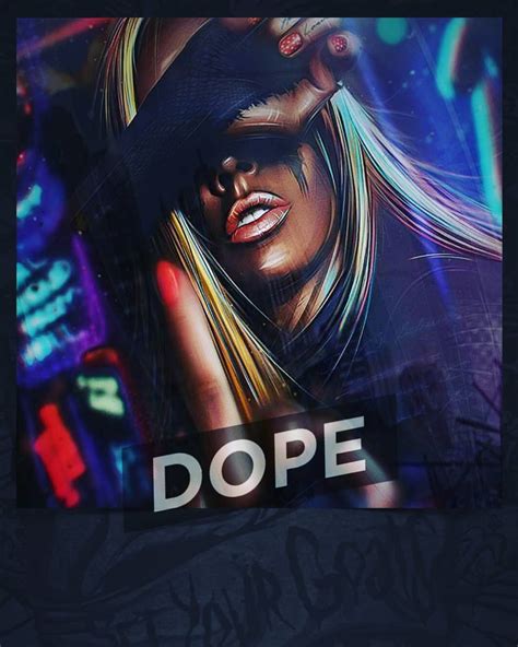Dope Girl Background