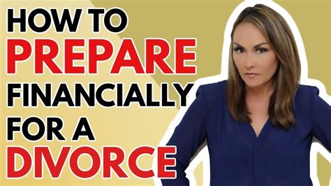 How to climb out of this pit? How to Prepare Financially for Divorce - YouTube