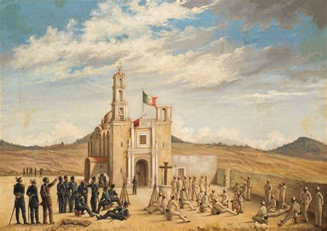 La batalla de puebla se presentó el 5 de mayo de 1862 en las cercanías de la ciudad de puebla donde se enfrentaron el ejército de méxico y los franceses, y resultaría en una victoria para los mexicanos, aunque ello no significó que se evitaría la toma de méxico por estos foráneos. Descanso después de la batalla (4 / 4) (de la serie ...