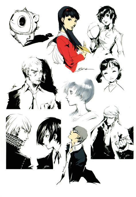 Pin By Ani Sazu On Shigenori Soejima Persona 3 Character Art