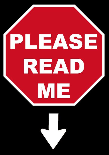 Please Read Me Flickr Photo Sharing