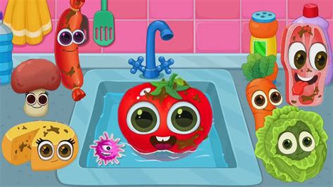 Play Fun Kitchen Cooking Games Play And Learn Making Funny Foods