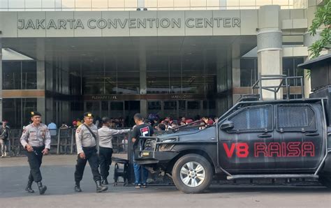 Polisi Mulai Sterilisasi Area Debat Cawapres Di Jcc Senayan