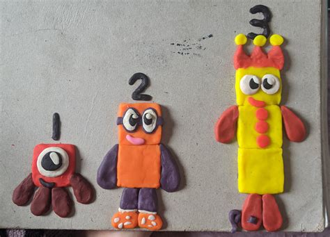 The Numberblocks Are Play Doh Now By Numberdraws On Deviantart