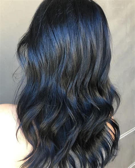 Awesome 30 Stylish Ideas For Blue Black Hair Extremely Flamboyant