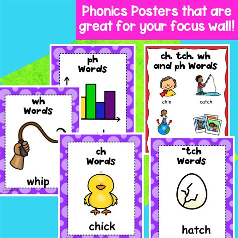 Digraphs Ch Tch Wh Ph Hands On Phonics Activities For Centers And