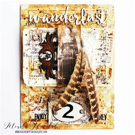 Mixed Media Art Art Journaling And Scrapbooking By Polish Artist And