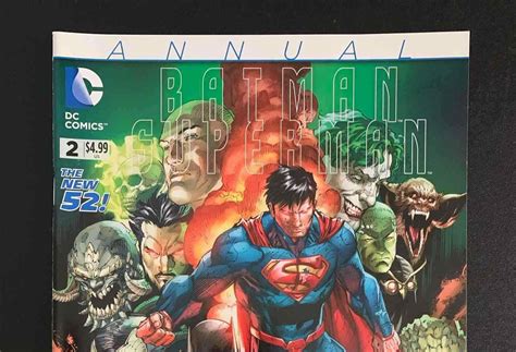 Batman Superman Annual 2 Dc Comics 2015 Vf In 2022 Batman And