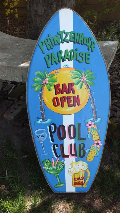 Personalized Boogie Board Surfboard Wall Art Tropical Etsy In 2021