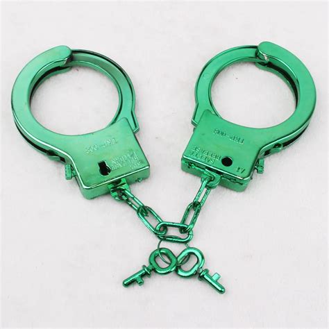 Multi Colors Eco Friendly Night Plastic Handcuffs For Party And Role