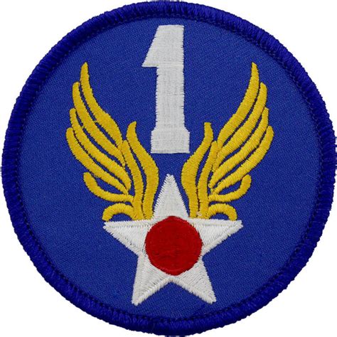 Wwii Army Air Corps 1st Air Force Class A Patch Usamm