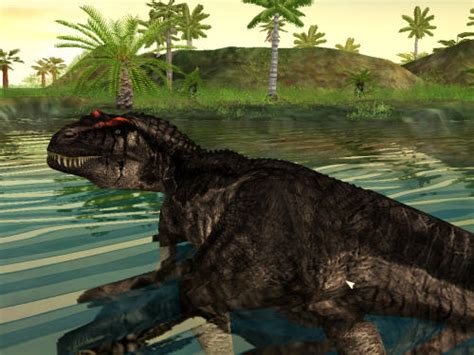 Carcharodontosaurus Jurassic Park Operation Genesis Wiki Fandom