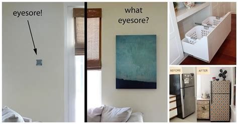 Diy 17 Creative Ways To Hide The Eyesores In Your Home Hidden Spaces
