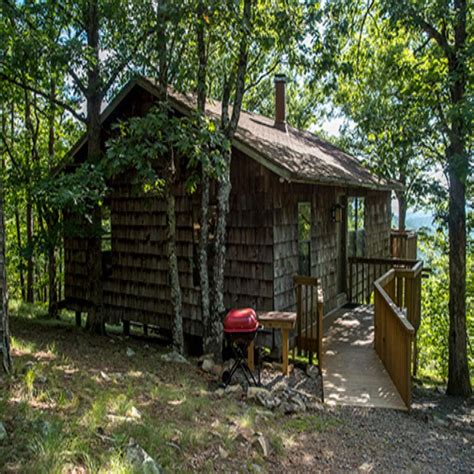 Sunset Cabin Rental In Oklahoma Mountains Peckerwoodknob Cabins
