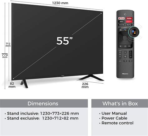 55 Inch Tv Dimensions Ubicaciondepersonascdmxgobmx
